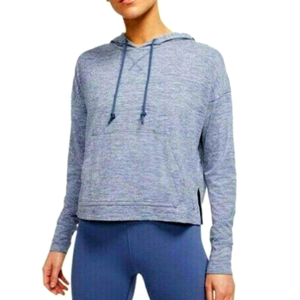 Nike Dri-Fit hooded performance tee 2xl blue